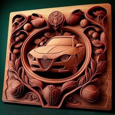 3D мадэль Alfa Romeo 156 (STL)